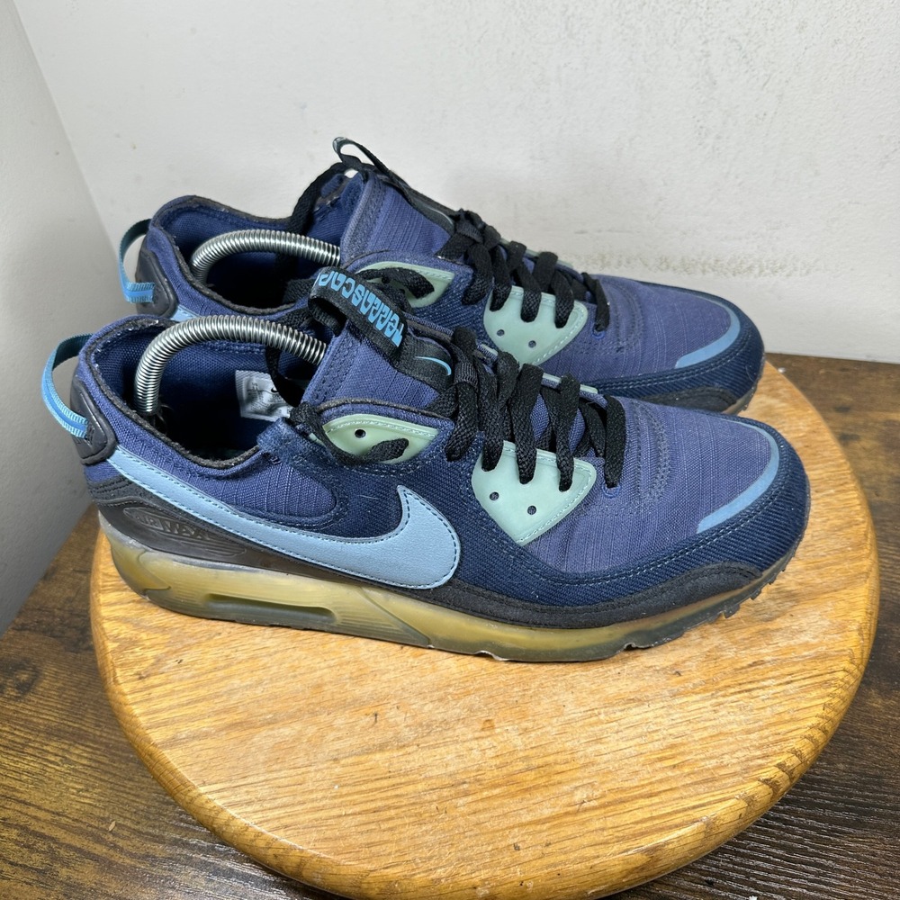 Nike Air Max 90 Terrascape Mens 11 Deep Royal Blue Marina DV7413-400 Sneaker